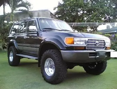 motor toyota land cruiser 80