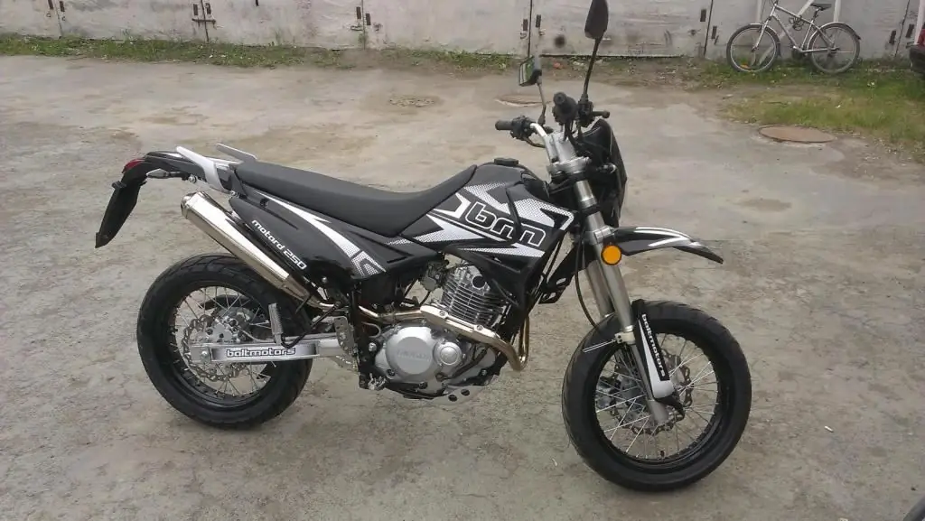 Bisiklet B altmotorları Motard 250