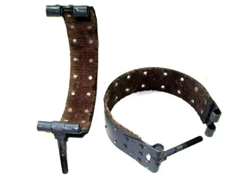 Band brake: device, prinsipyo ng pagpapatakbo, pagsasaayos at pagkumpuni