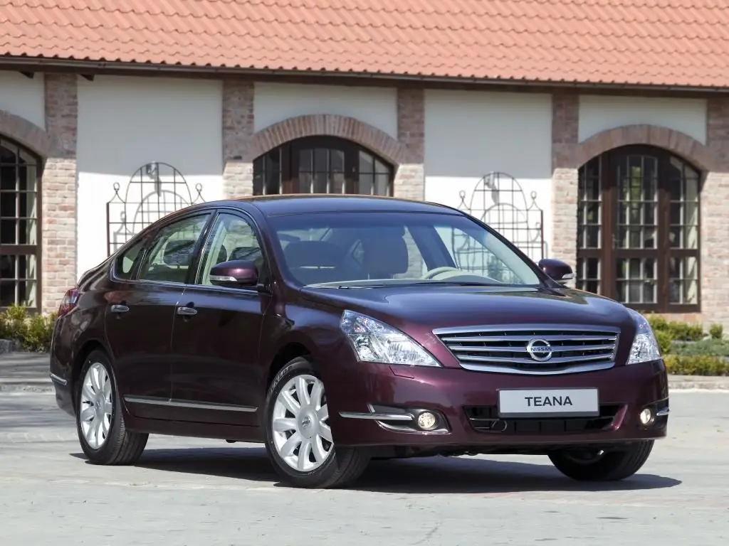 Galvenie noslēpumi salona filtra nomaiņai "Nissan Teana J32"