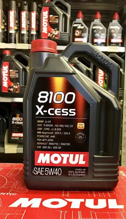 Motul 8100 X-cess automobilový olej: recenze, specifikace, recenze