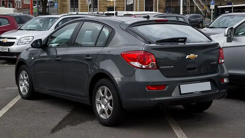 "Chevrolet Cruz" (hatchback): popis, specifikace, výbava, recenze