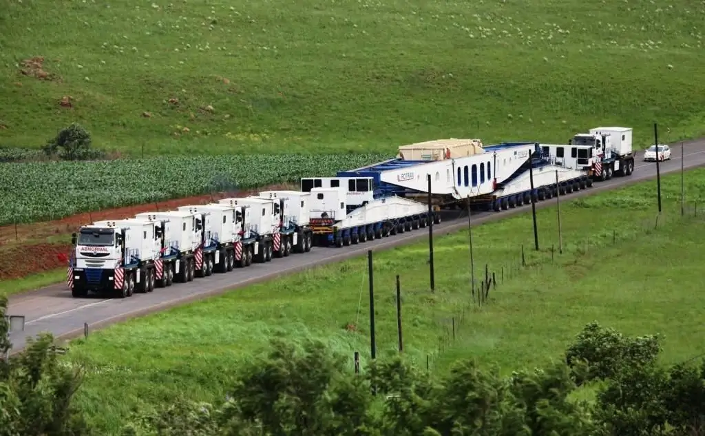 normas de tráfico longitud máxima del tren de carretera