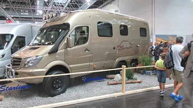 Starliner By Mauer wohnmobile-ը ցուցադրվում է