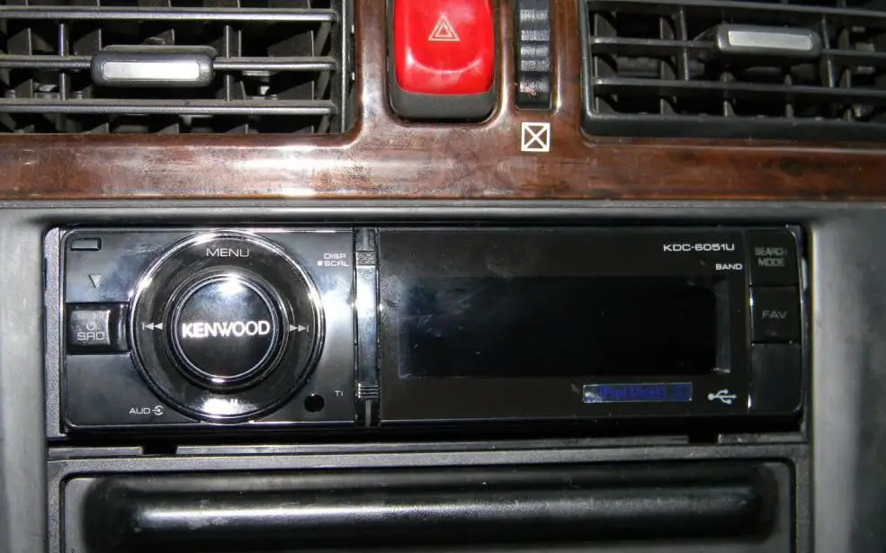 kenwood kdc 6051u dalam panel