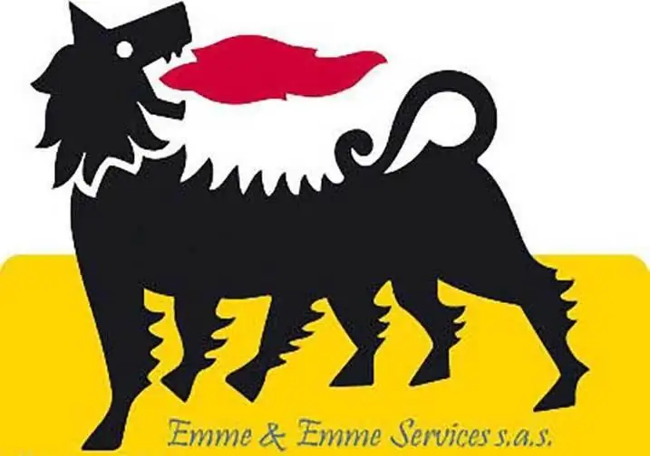 Eni-symbool - hond met zes tenen