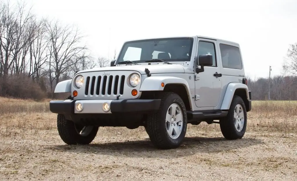 Jeep Wrangler-instelling: moontlike veranderinge en beskrywing van die proses