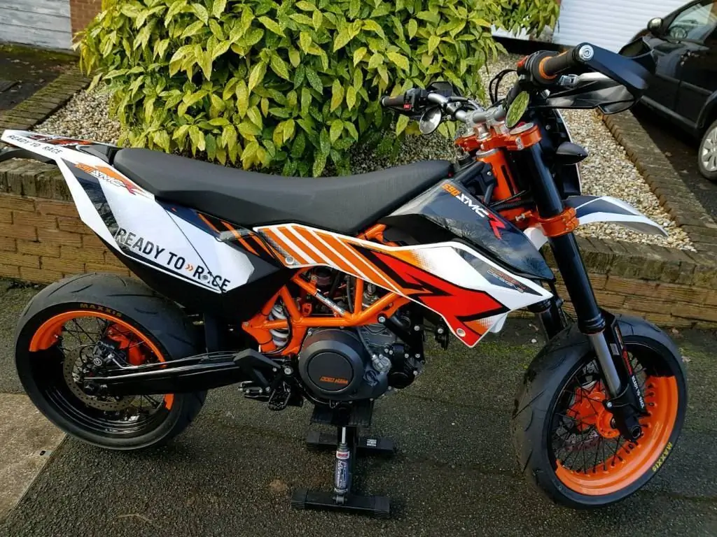 KTM 690 smc fram