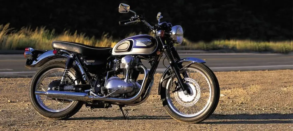 Kawasaki W650: duab, specifications thiab xyuas ntawm lub maus taus