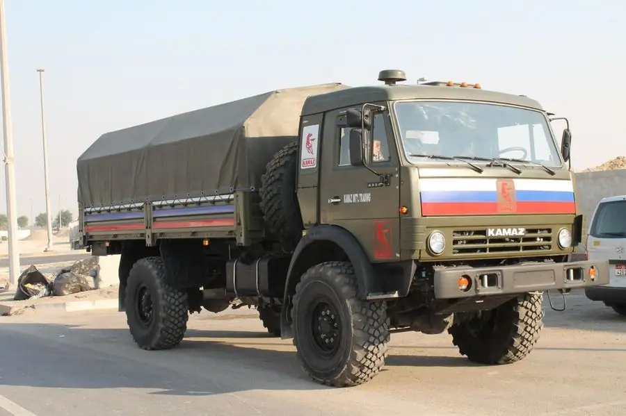 KAMAZ-4326 በኤግዚቢሽኑ