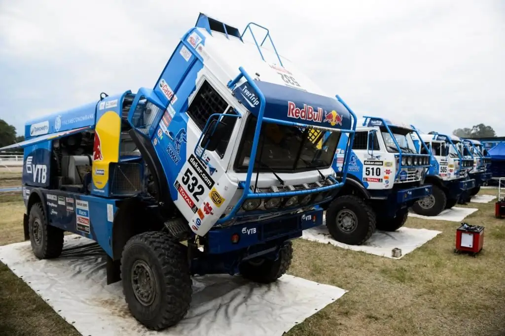 KAMAZ-4326 at the races