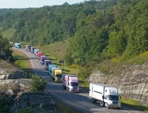 transporte por carretera en Rusia