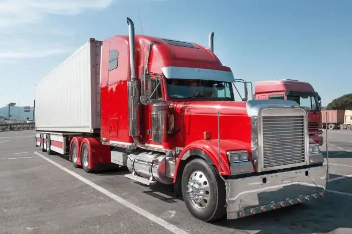 altezza del camion da terra verso l' alto