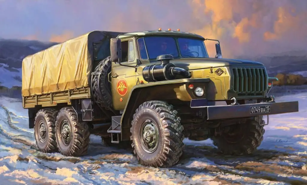 Armored Ural: specifikationer, designfunktioner och foton