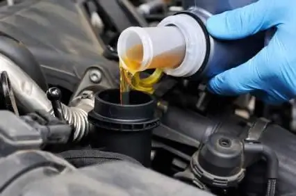 Engine oil change intervals. Diesel engine oil change interval