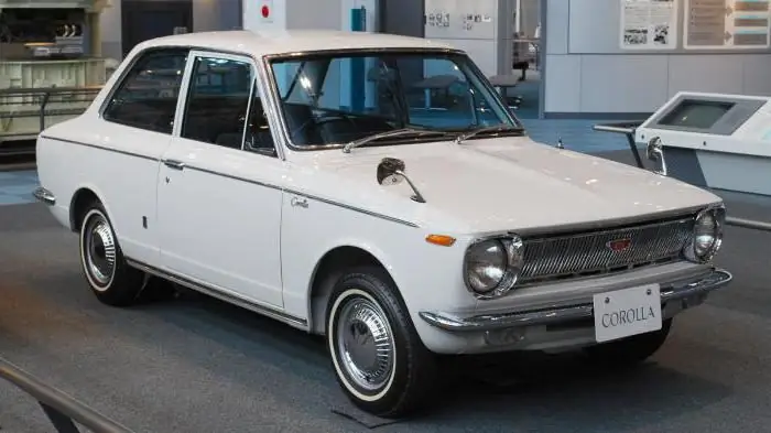 "Toyota" - a "Corolla" sorozat modelljei (10 generáció)