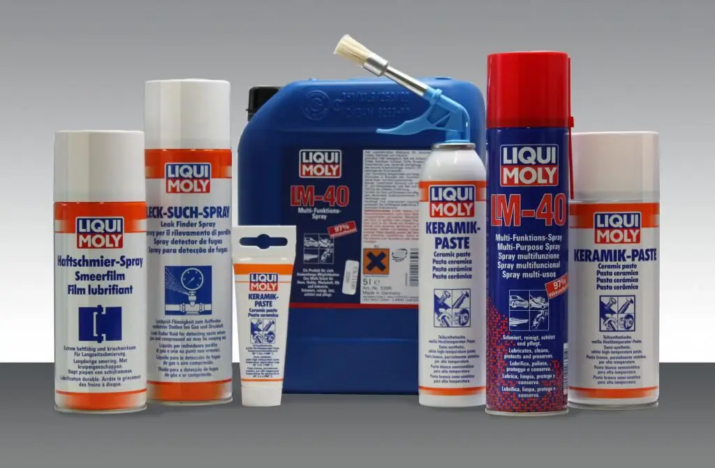 LIQUI MOLY ცხიმი: მწარმოებელი, დოზა, მახასიათებლები, შემადგენლობა, გამოყენების მახასიათებლები და მძღოლების მიმოხილვები