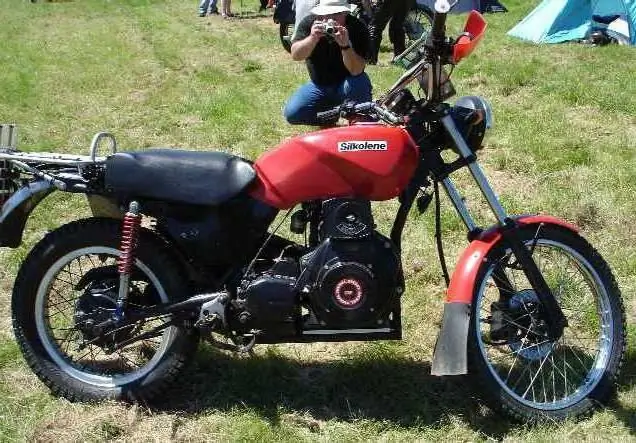 homemade diesel motorcycle