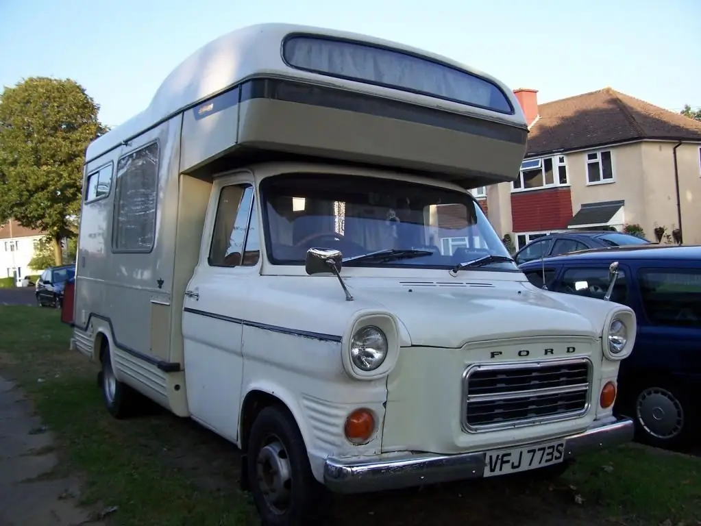 Old American Ford Vans