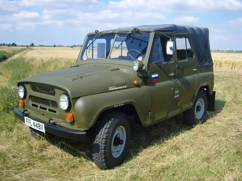 UAZ car