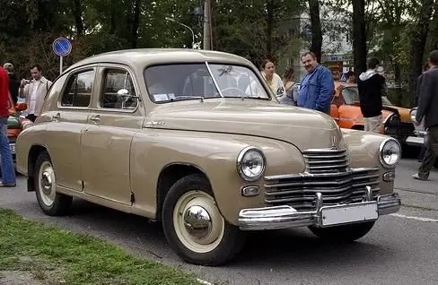 "Victory GAZ M20" - den legendariske bilen fra den sovjetiske perioden