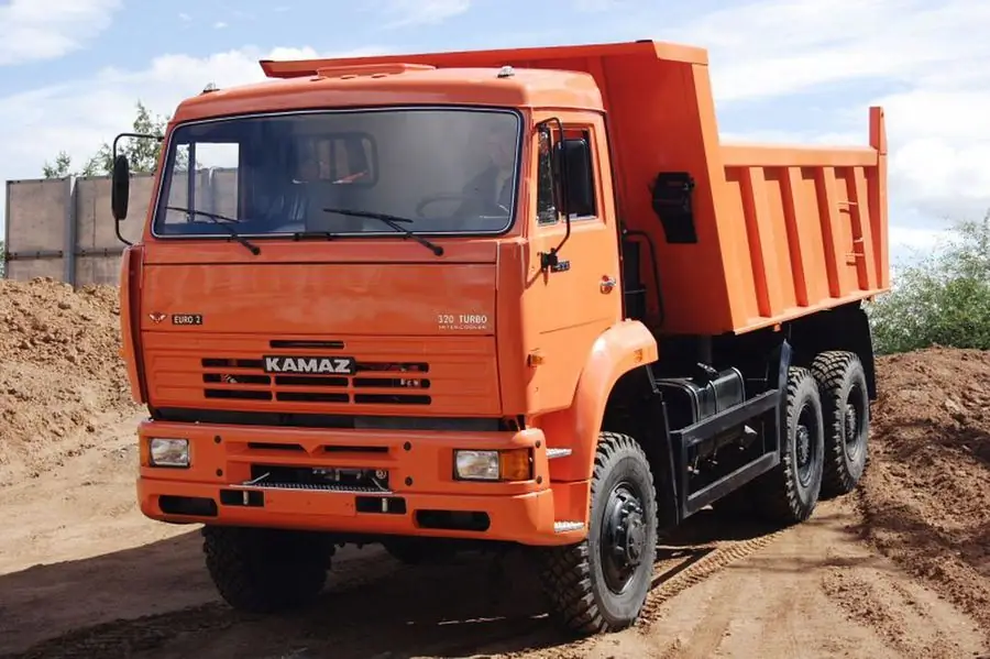 kamaz 6522 ገልባጭ መኪና