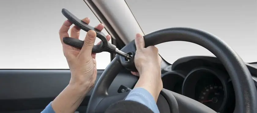 steering wheel handle