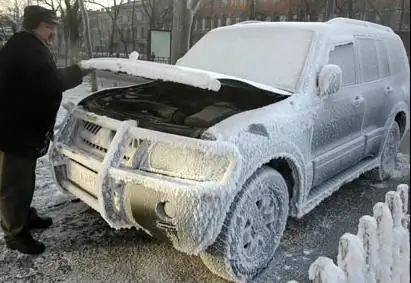 startování motoru se vstřikováním za chladného počasí