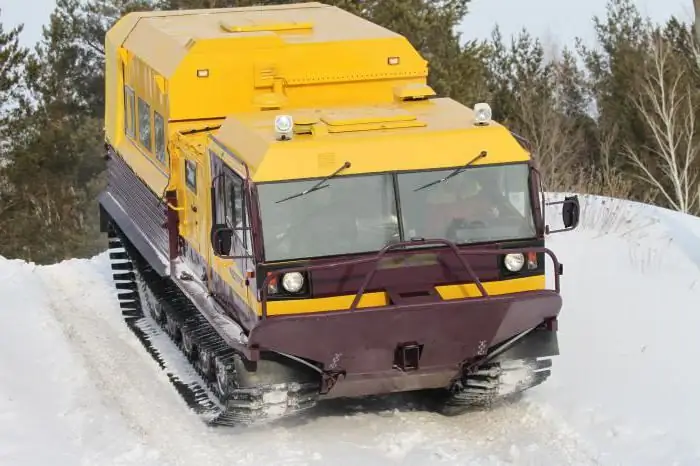 רכב שטח זחל "Chetra" TM-140: תיאור, מפרטים וסקירות