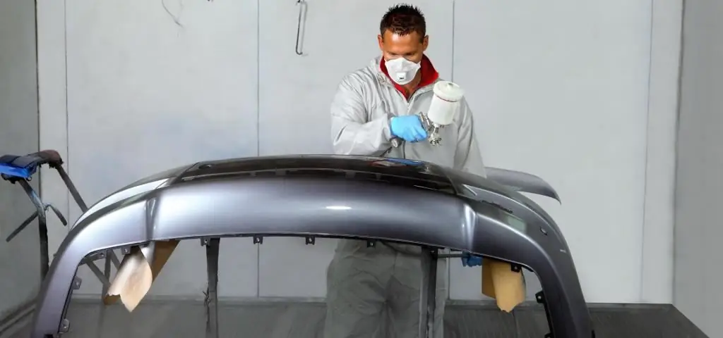 Txau phom bumper painting