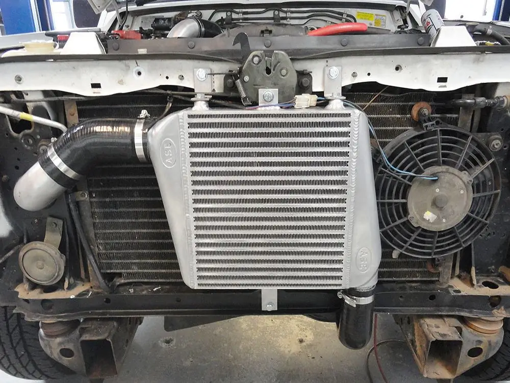 diesel intercooler in winter