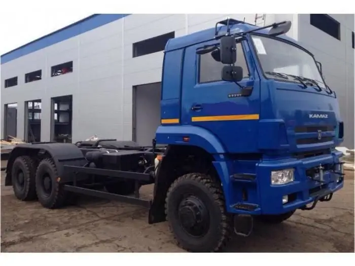 KAMAZ 65225: kort kenmerke en kenmerke