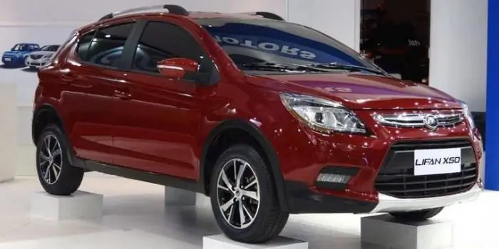 "Lifan x50": όλα τα πιο ενδιαφέροντα για το οικονομικό και οικονομικό κινέζικο crossover