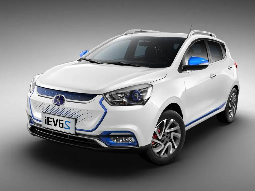 የቻይና ኤሌክትሪክ መኪና JAC Iev 6S