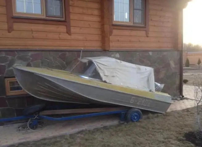 technical characteristics of the motor boat "Kazanka"