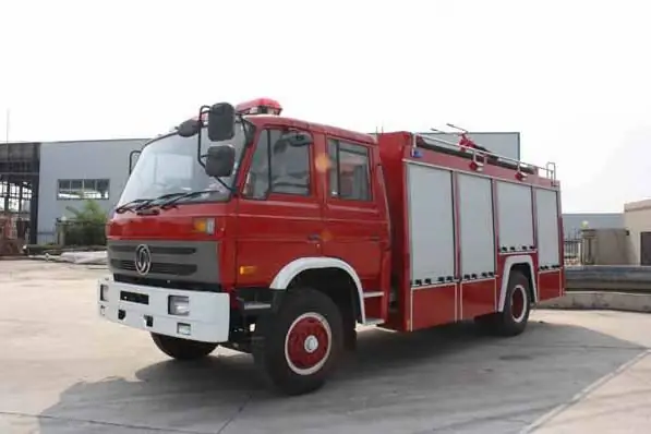 Main fire trucks: types, characteristics