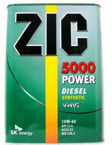 שמן zic 10w 40 דיזל