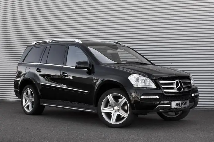 "Mercedes-Benz GL 500": prehľad, špecifikácie