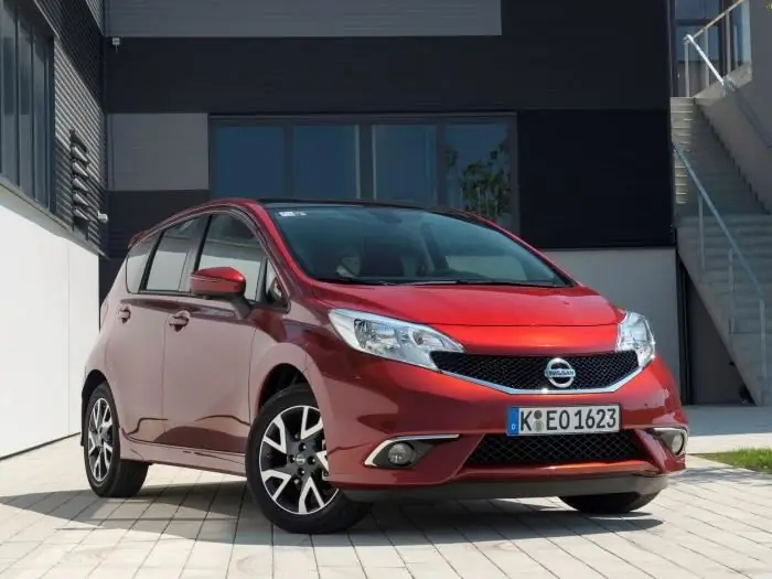 specifikacijos nissan note